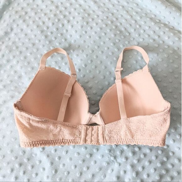 AERIE Lace bralette beige bra size 36D B021 - Picture 6 of 10
